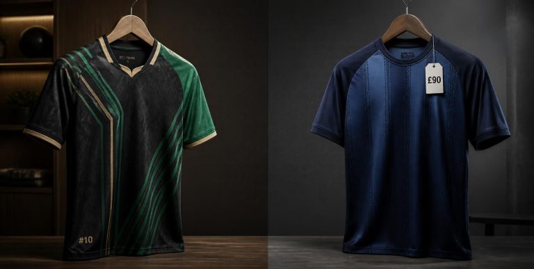 Is It Cheaper To Design A Custom Jersey Than To Buy The New £90 Replica Kits