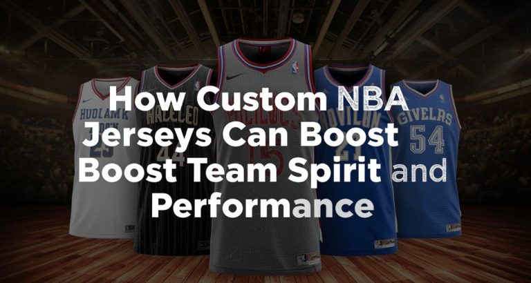 How Custom NBA Jerseys Can Boost Team Spirit and Performance